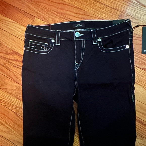 NWT True Religion BECCA Women's Dark Blue Boot Cut Jeans*** Excellent! - Picture 2 of 10